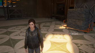 A screenshot from the video game, 'The Last of Us Part II'.