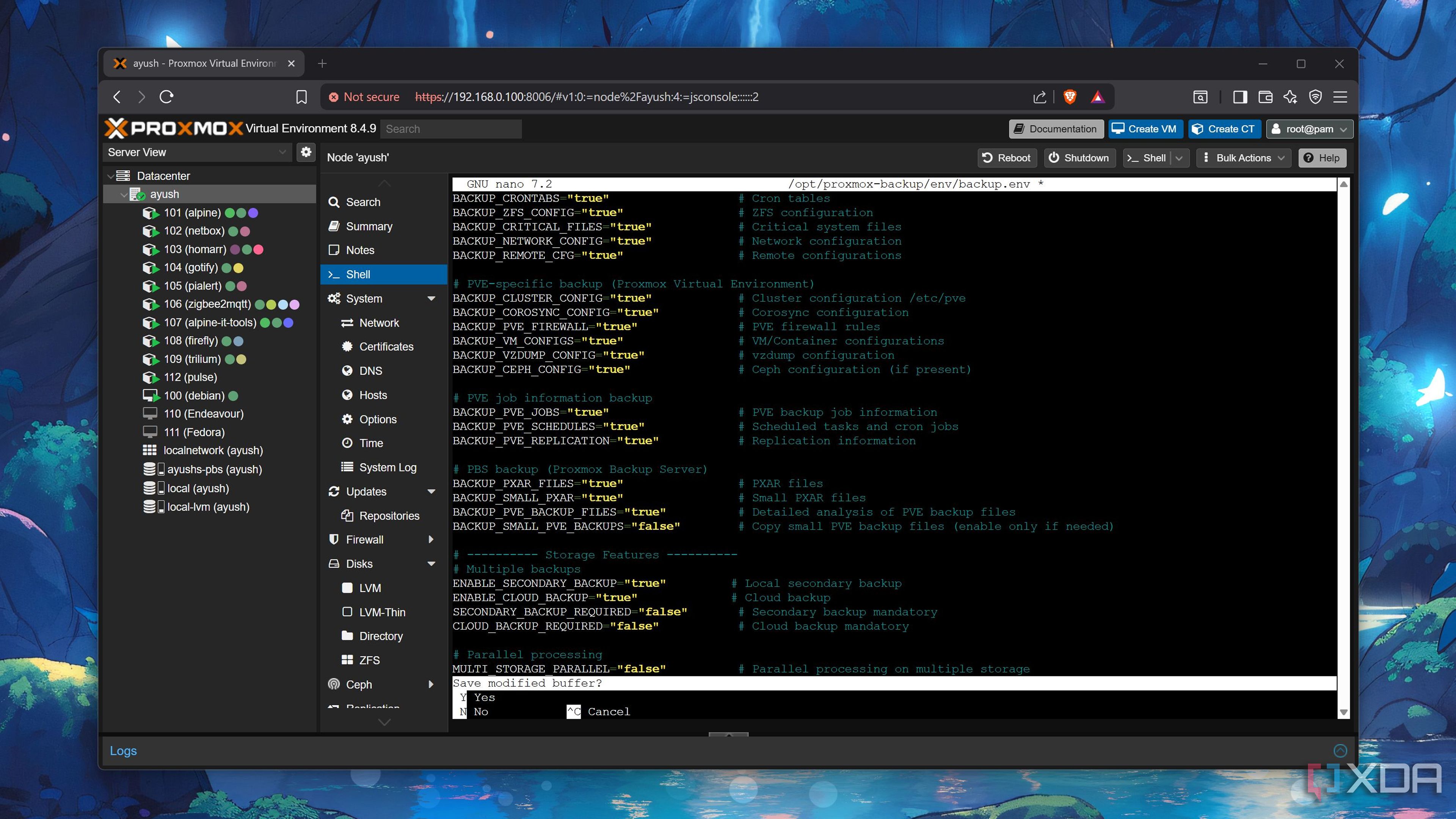 I use this free backup tool with my Proxmox and PBS instances, and