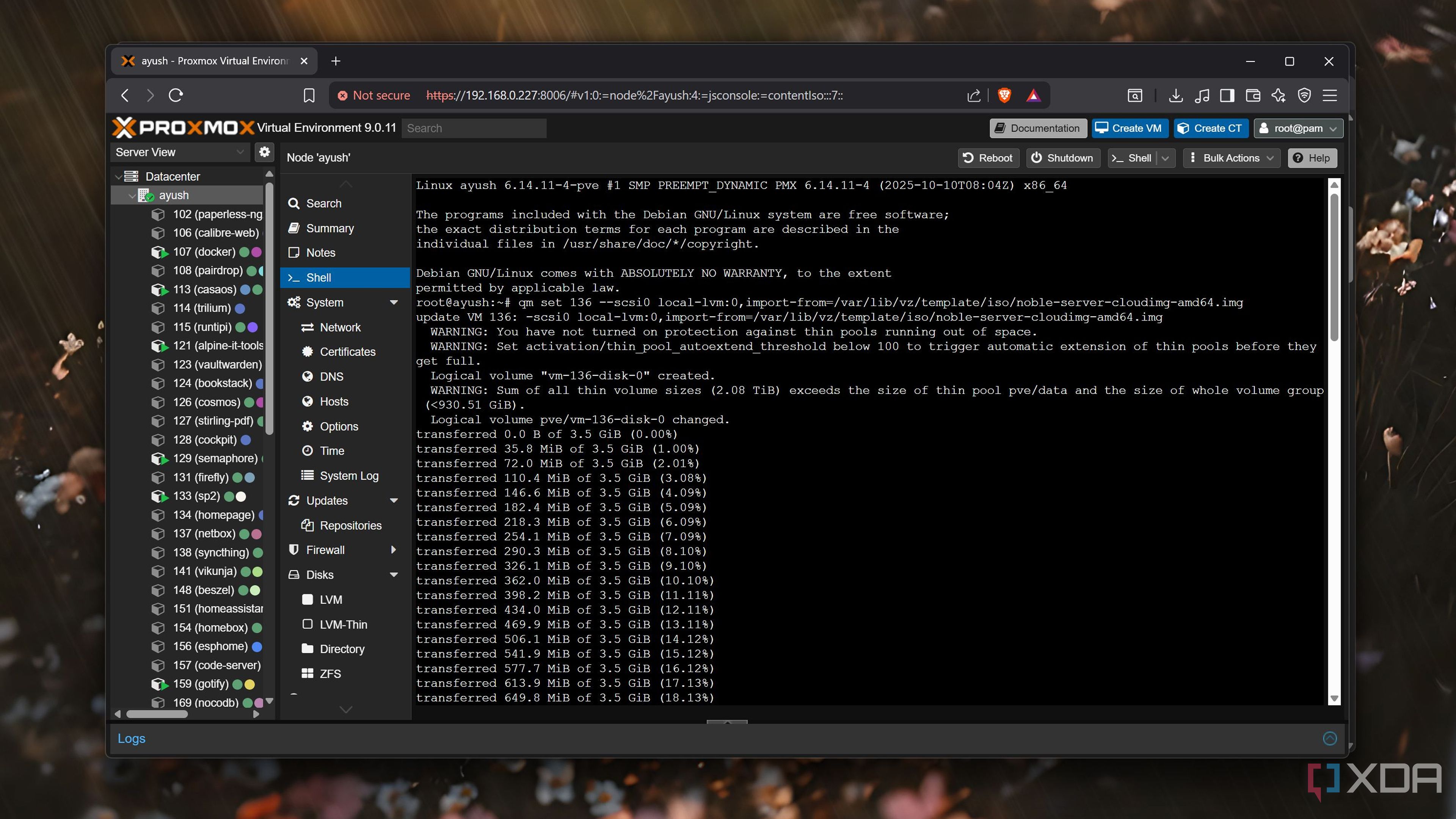 Connecting an img file to a VM