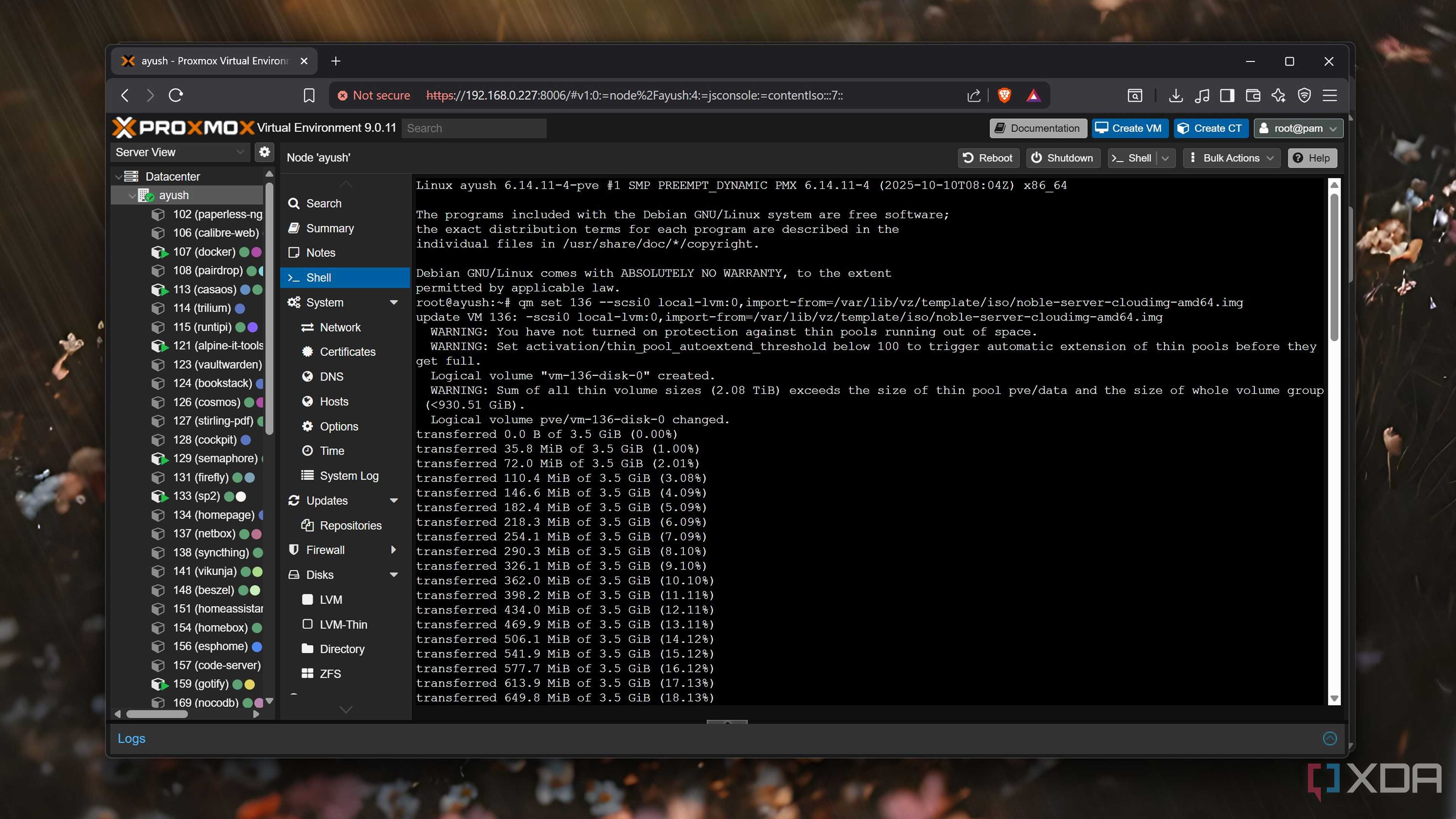 Connecting an img file to a VM