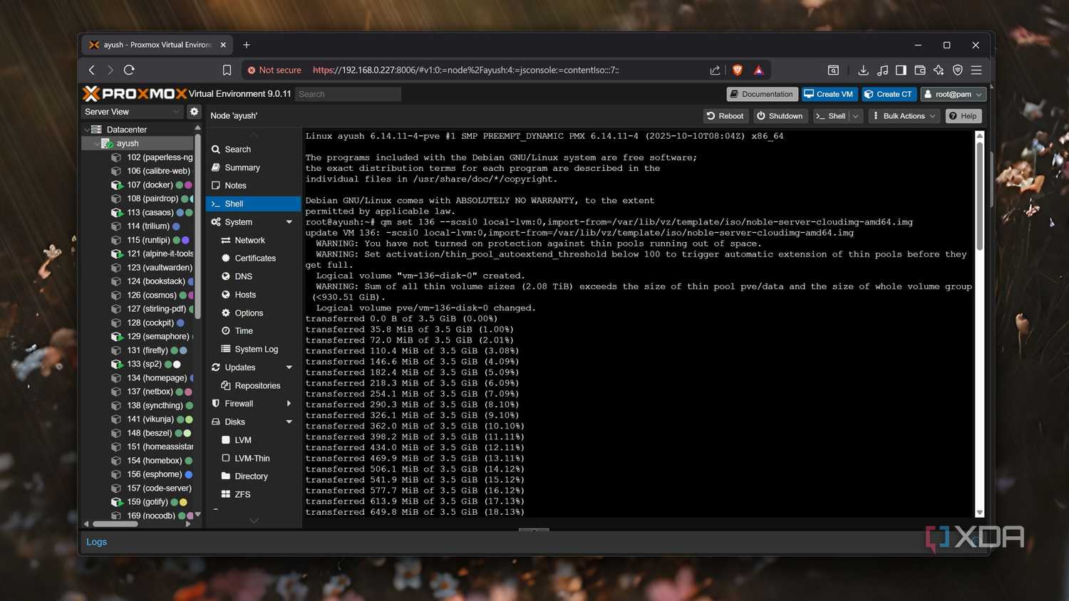 Connecting an img file to a VM