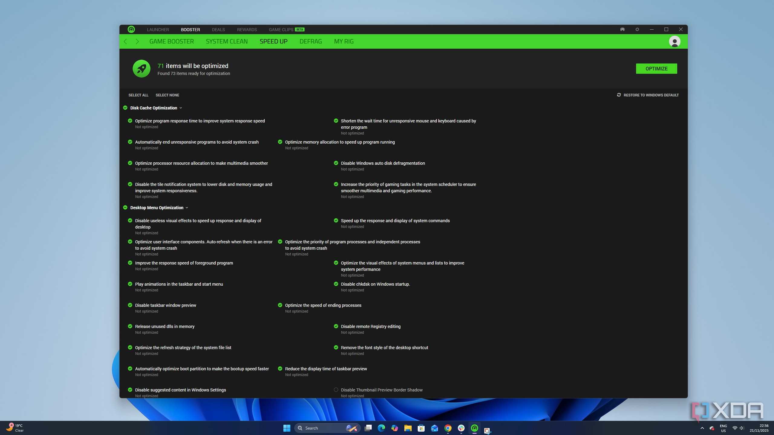 Performance Hud Razer Cortex I use this one utility to boost my PC's gaming performance, and it's ...
