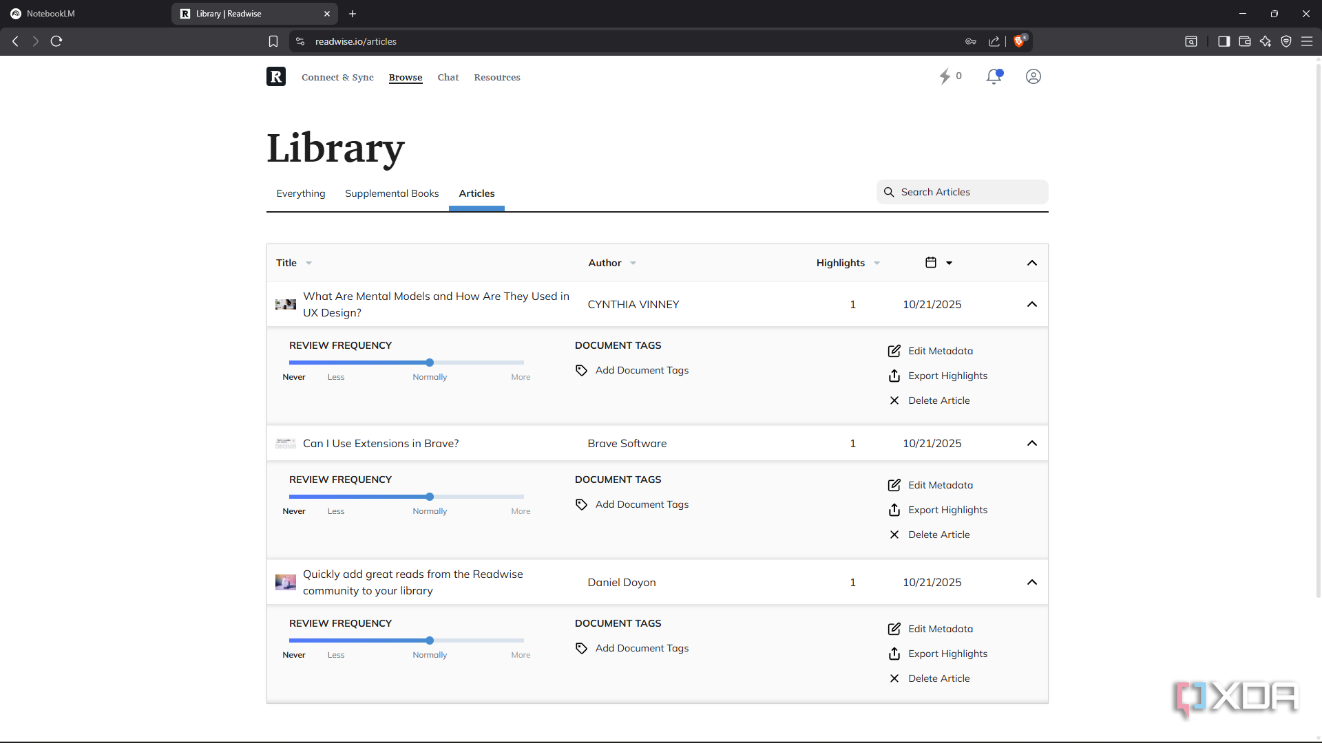 Pairing NotebookLM with Readwise was a game-changer for my productivity