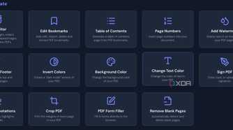 BentoPDF editing tools
