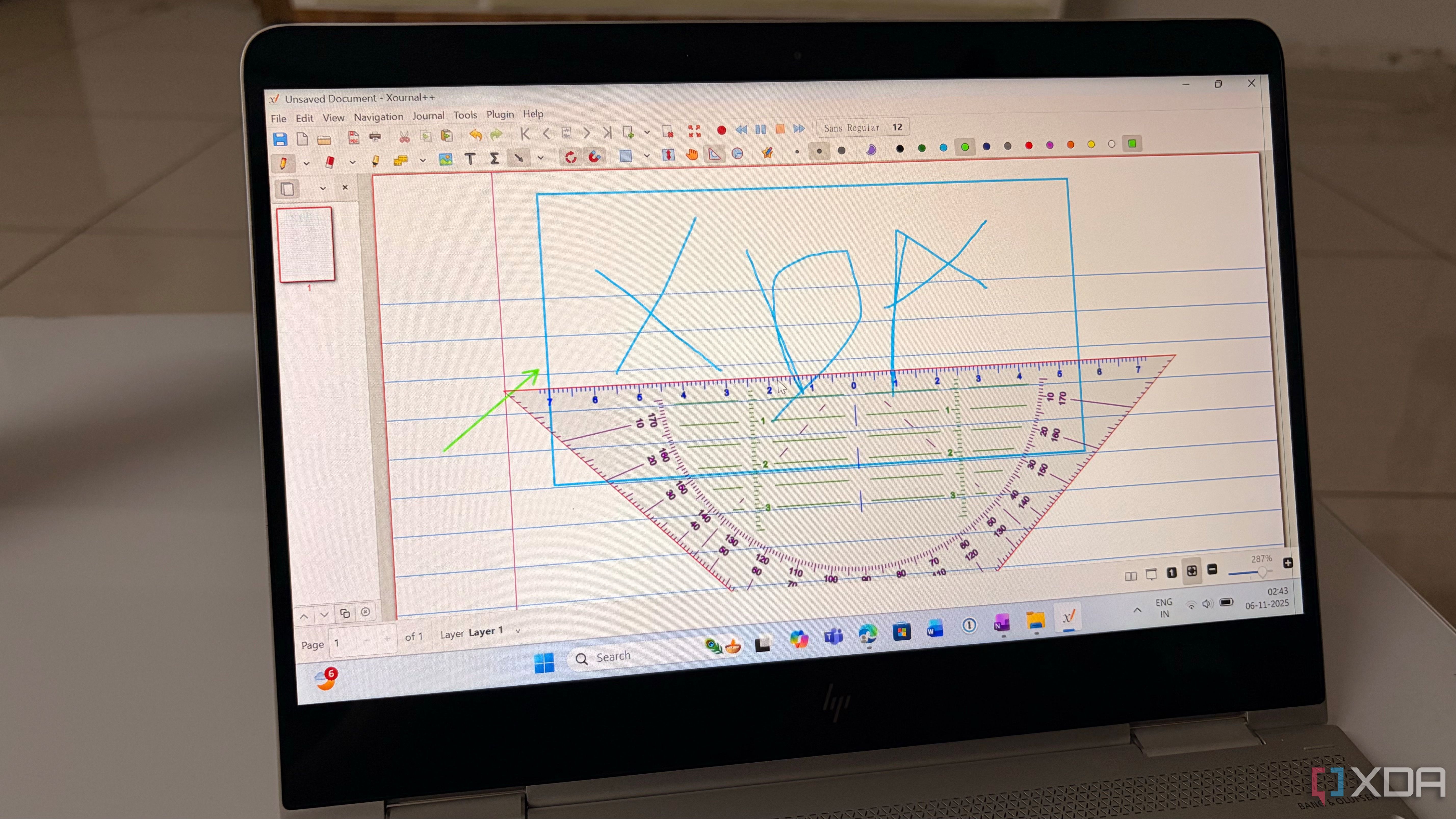 Xournal is best note-taking app with drawing tools
