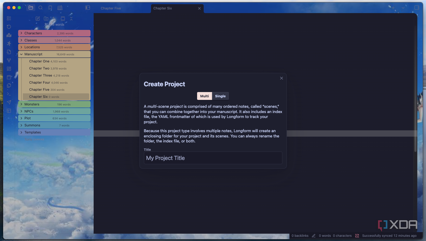 I would never try writing a novel in Obsidian without these 5 plugins