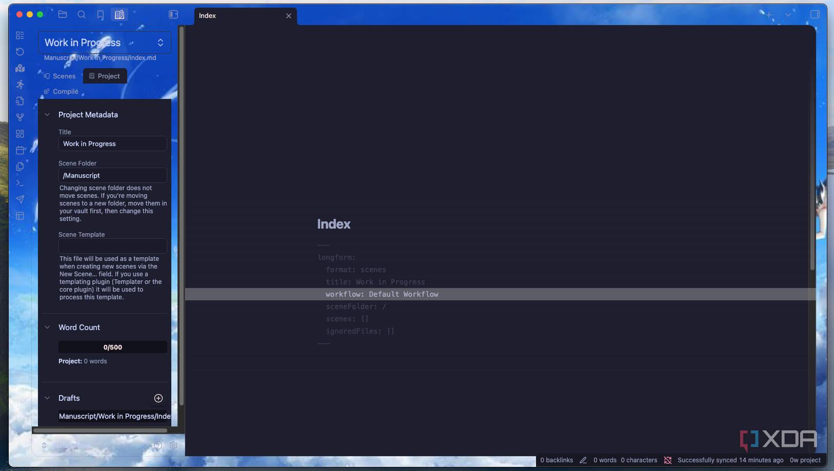I would never try writing a novel in Obsidian without these 5 plugins