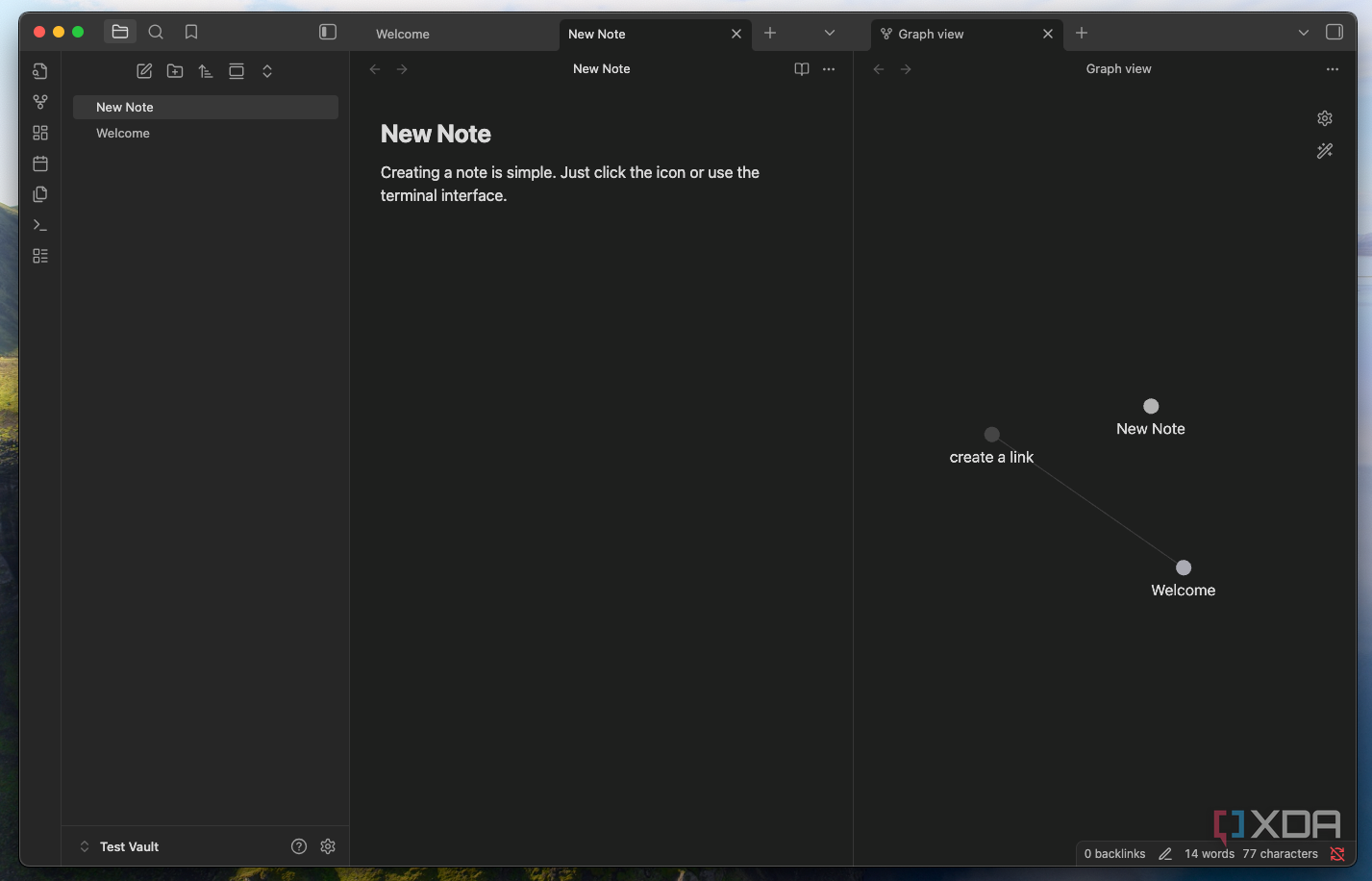 Obsidian is the best note taking app for people new to note taking