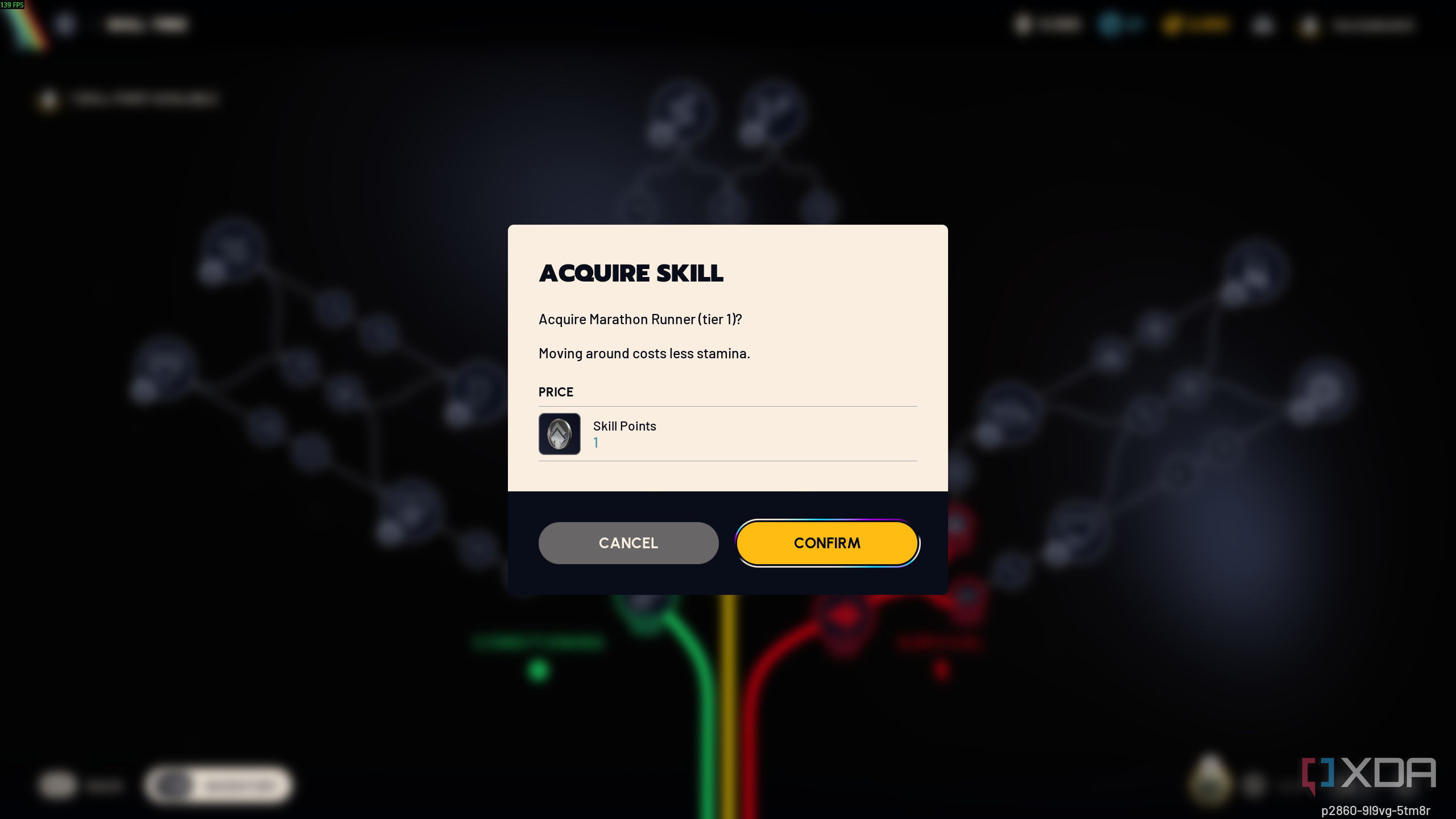 Progressing your skill tree in Arc Raiders.