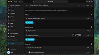 Building a smart lights automation in Home Assistant