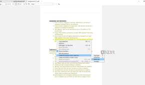 Annotation selection in SumatraPDF