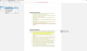 Search selection in SumatraPDF