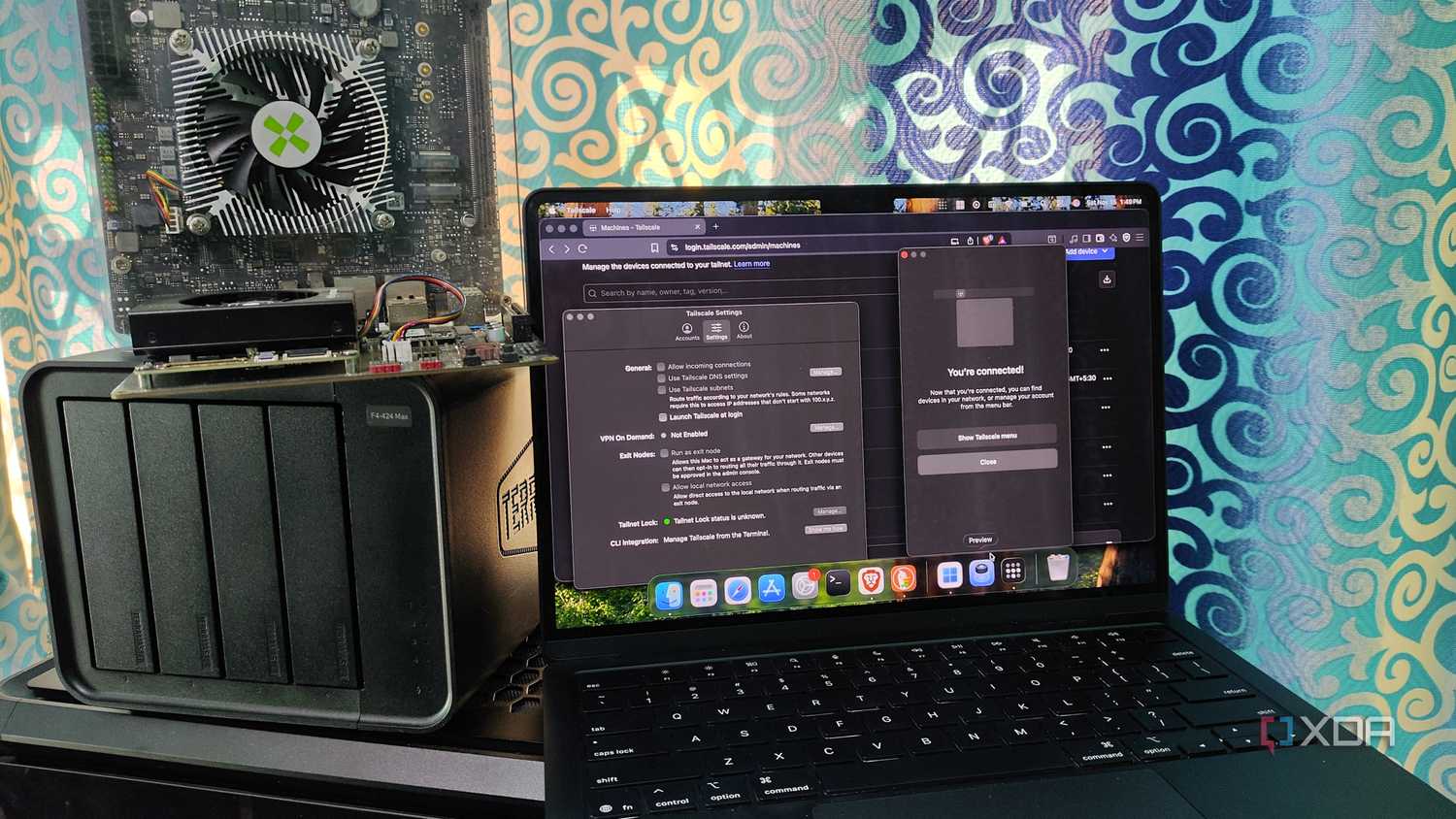 Accessing Tailscale from a MacBook