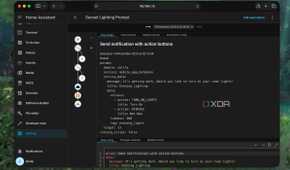 Testing Traces of the smart lights automation in Home Assistant