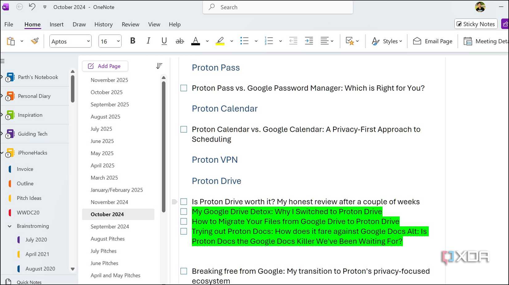 I used OneNote wrong for months, here’s the setup that actually stuck