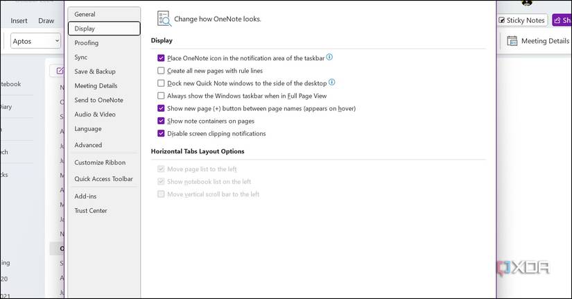 5 полезных настроек OneNote, которые упростят работу с заметками Параметры отображения контейнеров в OneNote