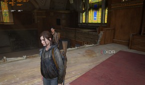 A screenshot from the video game, 'The Last of Us Part II".