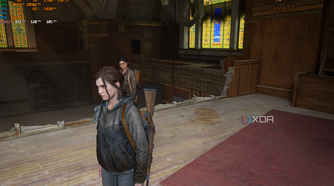 A screenshot from the video game, 'The Last of Us Part II".