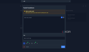 Tududi makes it easy to tag tasks.