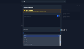Tududi allows users to set recurring tasks.