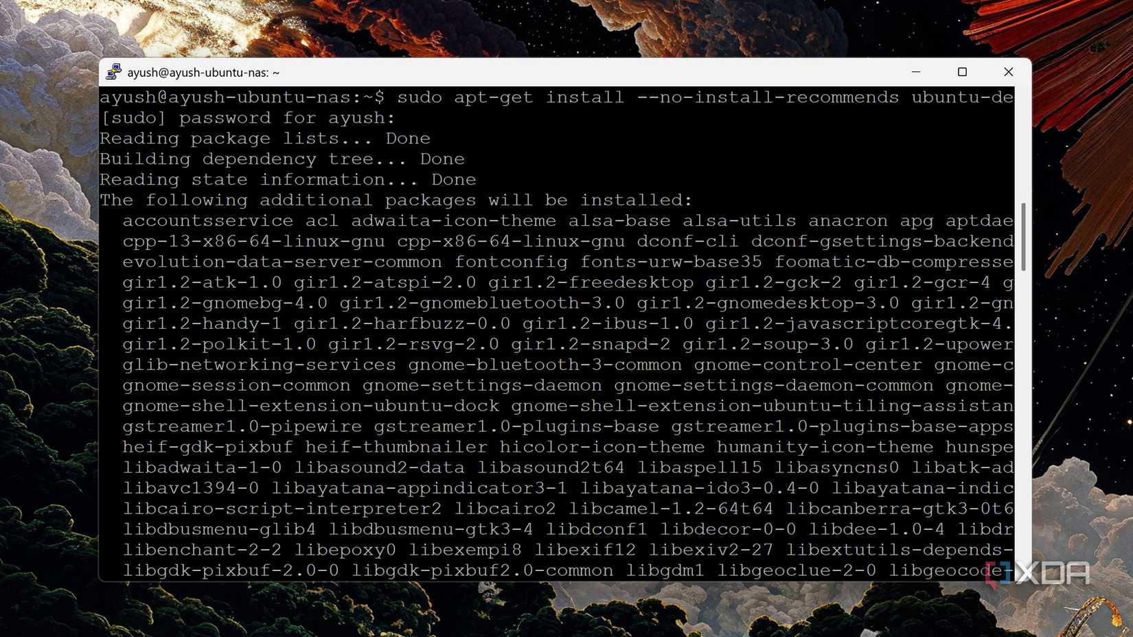 Installing Ubuntu Desktop on Ubuntu Server