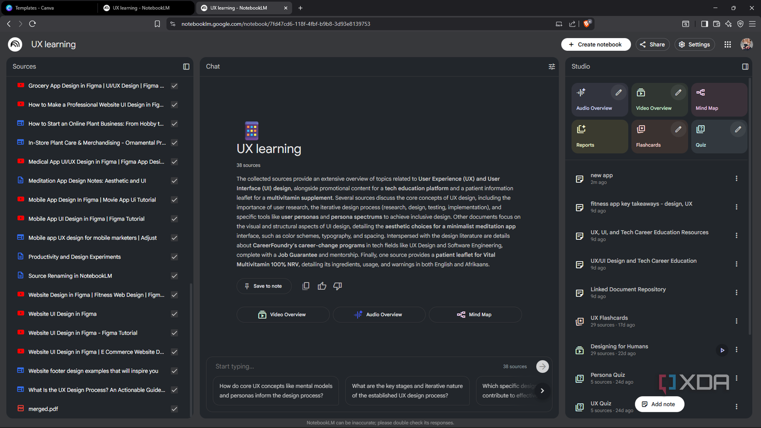 Notebooklm Ui I paired NotebookLM with everyone's favorite design tool - And it made ...