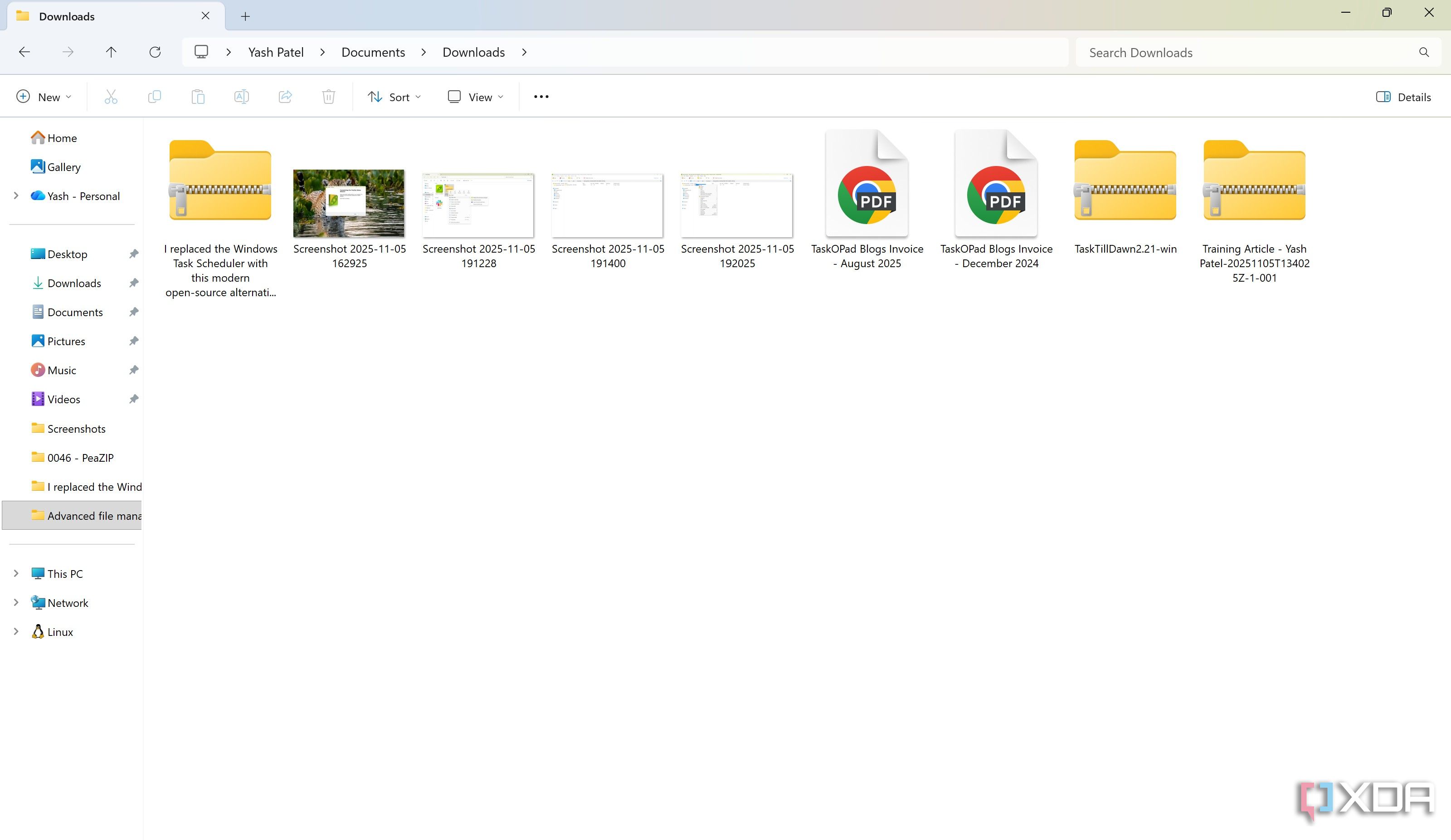 I automated file organization with one PowerShell script