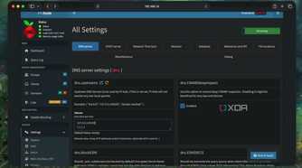 Unbound set as Upstream DNS in settings of Pi-hole