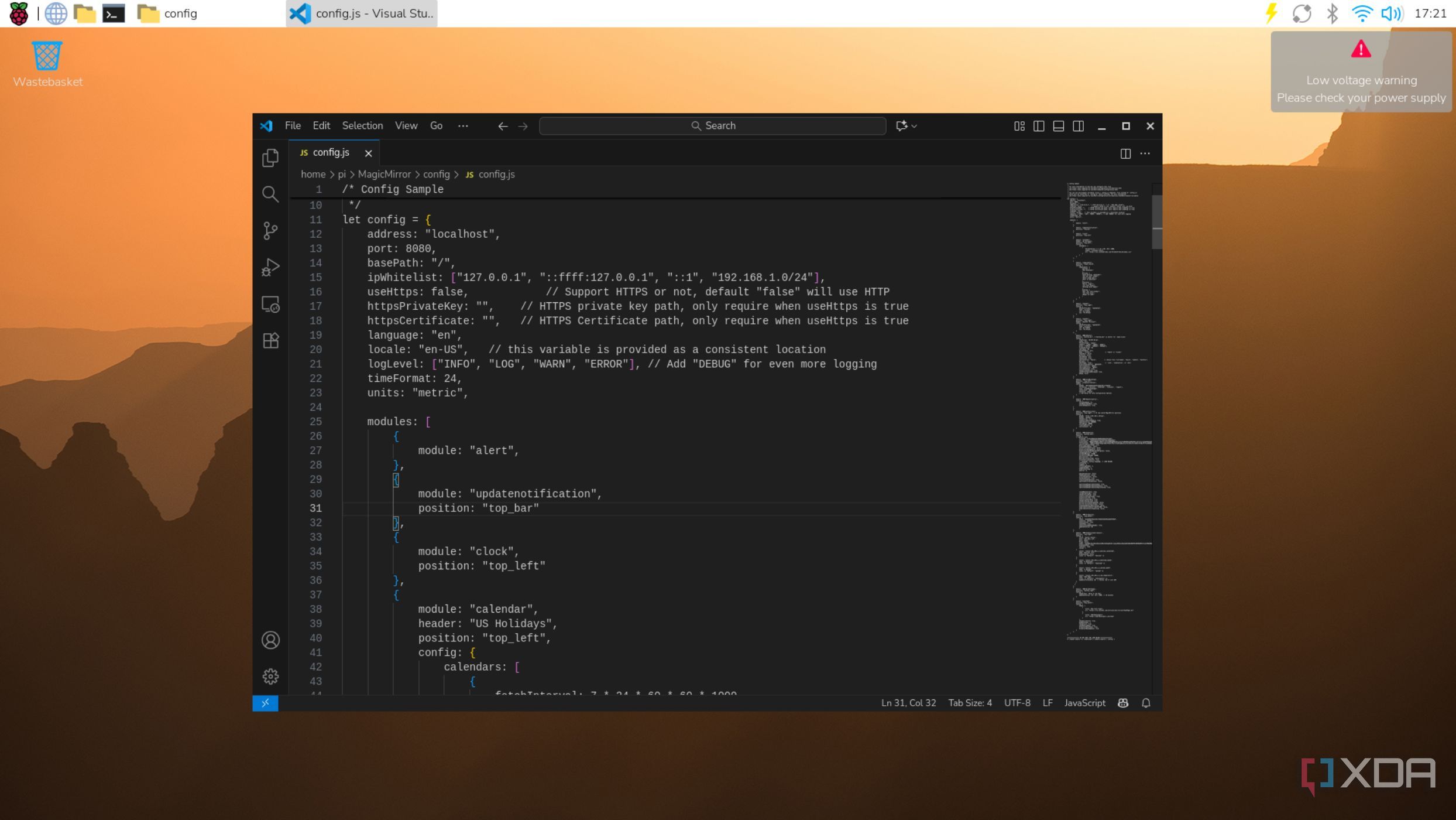 Using VS code on Raspberry Pi