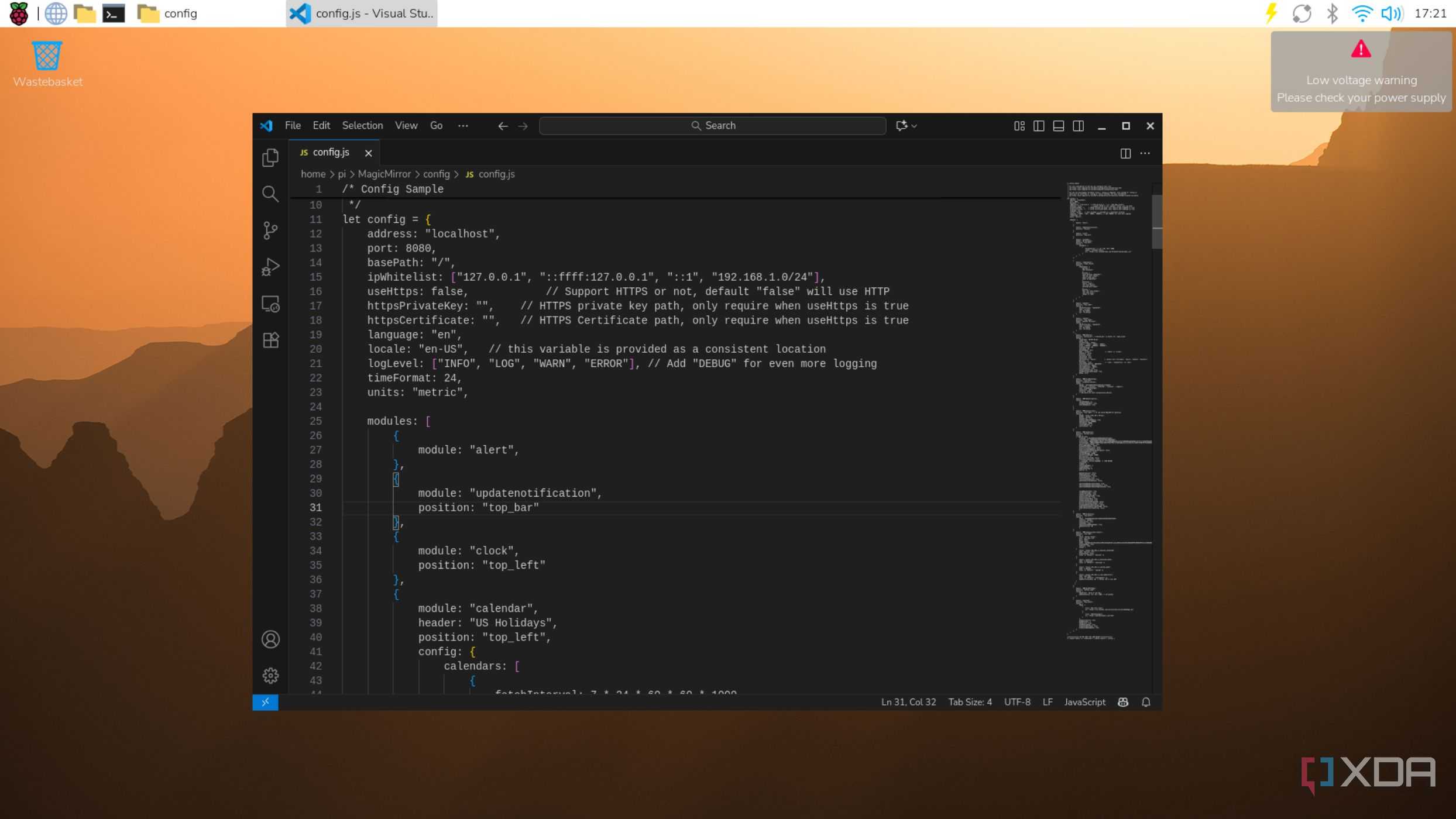 Using VS code on Raspberry Pi