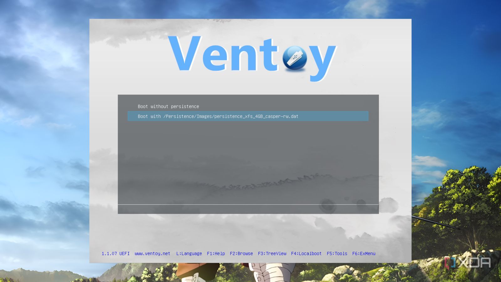 I keep these operating systems on a Ventoy USB drive