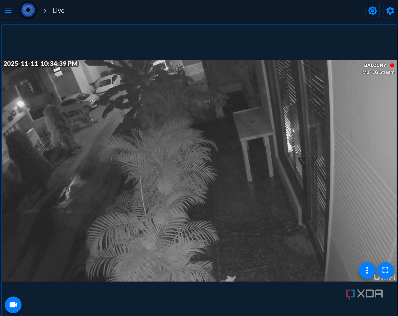 viseron - full screen view