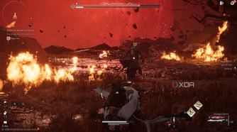 Boss fight and combat in Where Winds Meet.