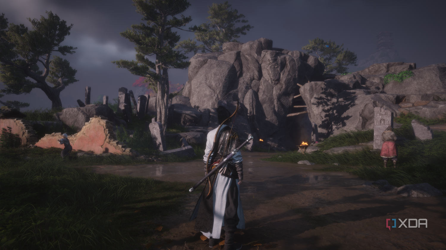 Screenshot from Where Winds Meet.