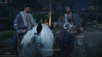 Two horse thieves in Where Winds Meet.