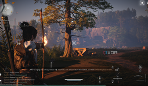 Nocking a flaming arrow in Where Winds Meet.
