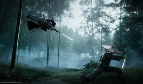 Two characters fighting in Where Winds Meet.