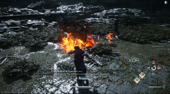 The first boss-fight in Where Winds Meet.