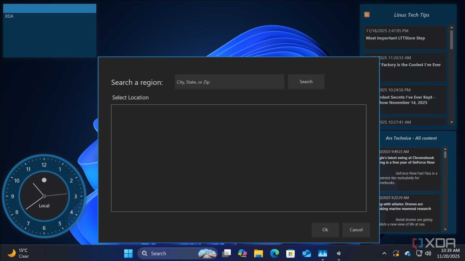 Widget Program This free program is all I need to make my Windows desktop perfect