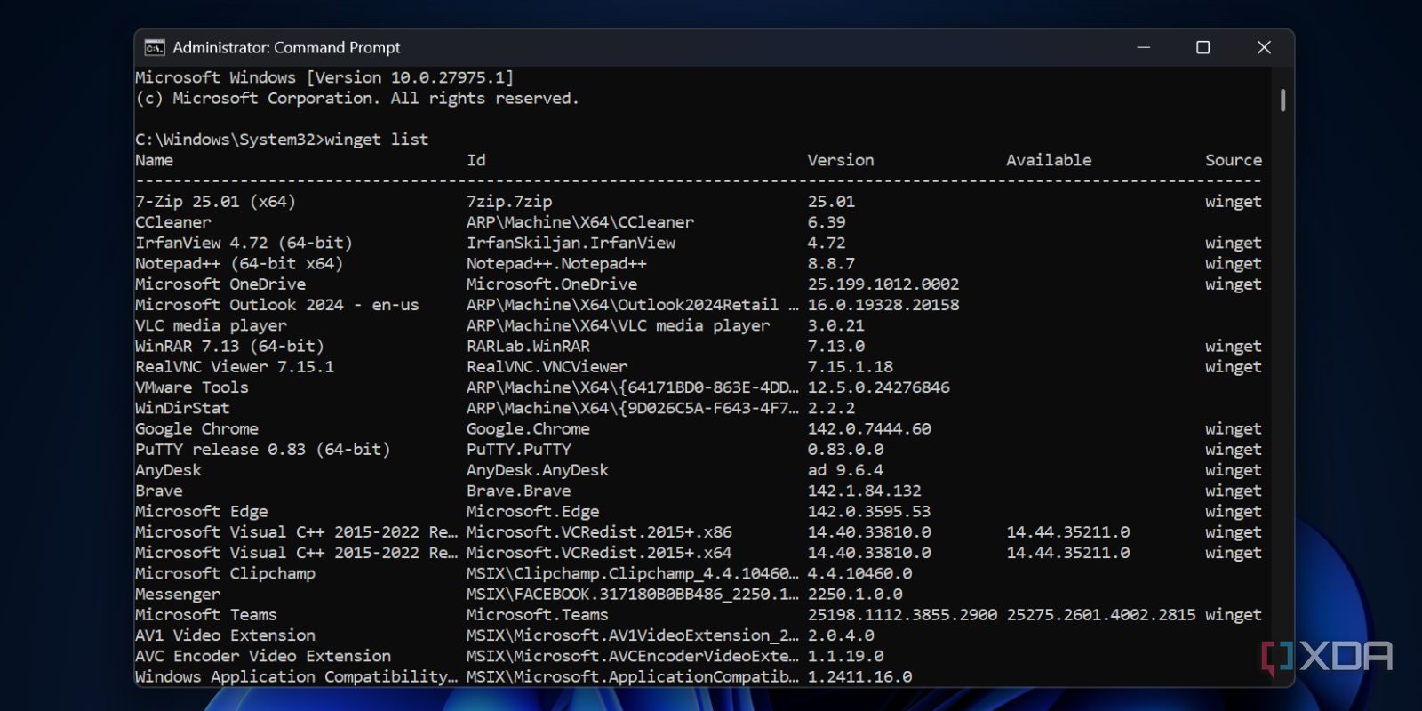 I finally started using Linux-style package management on Windows, and ...