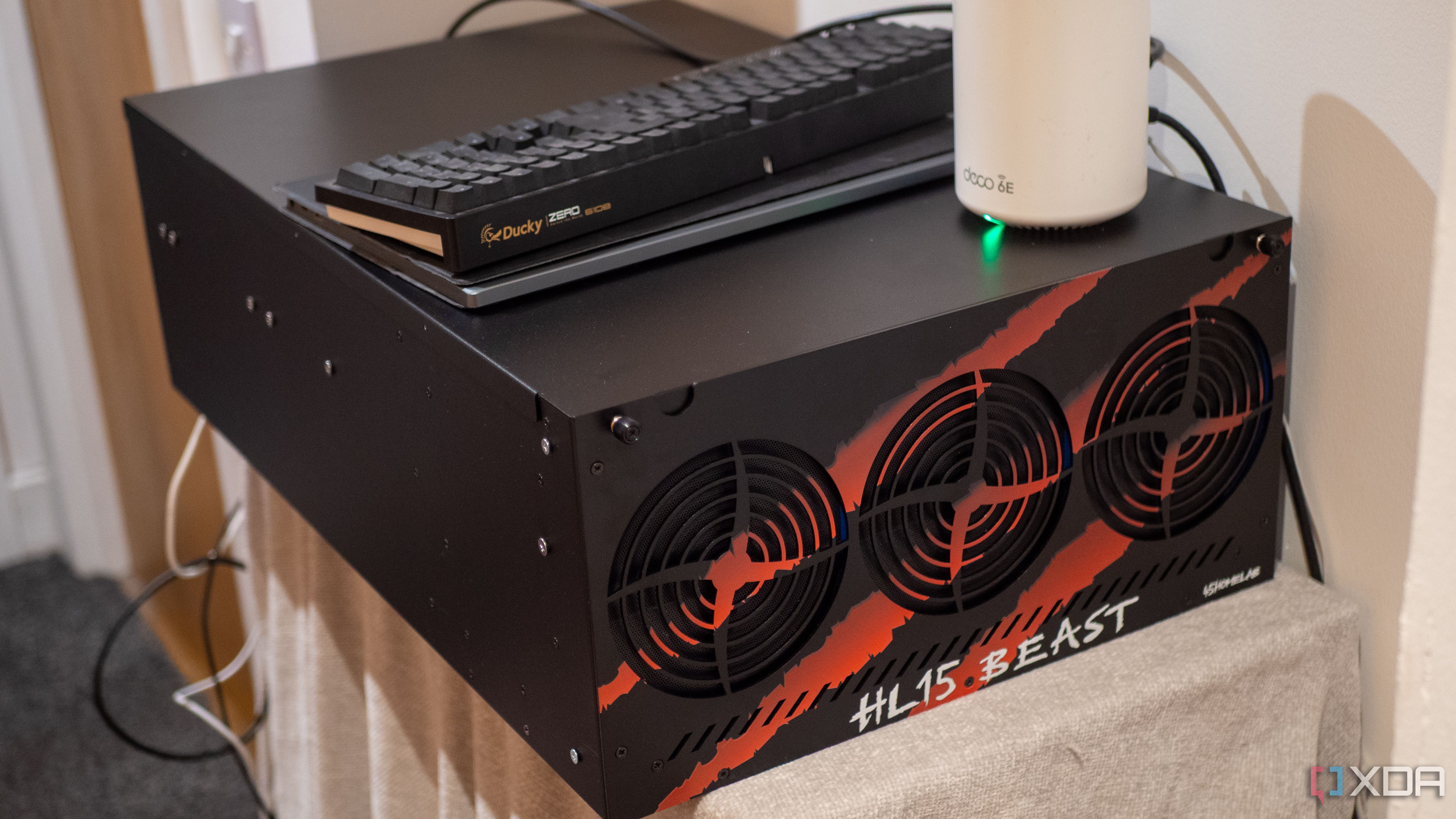 45HomeLab HL15 Beast full case