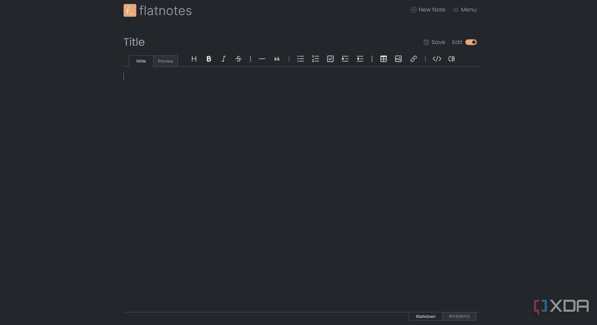 I use this self-hosted notes app for privacy-focused note-taking