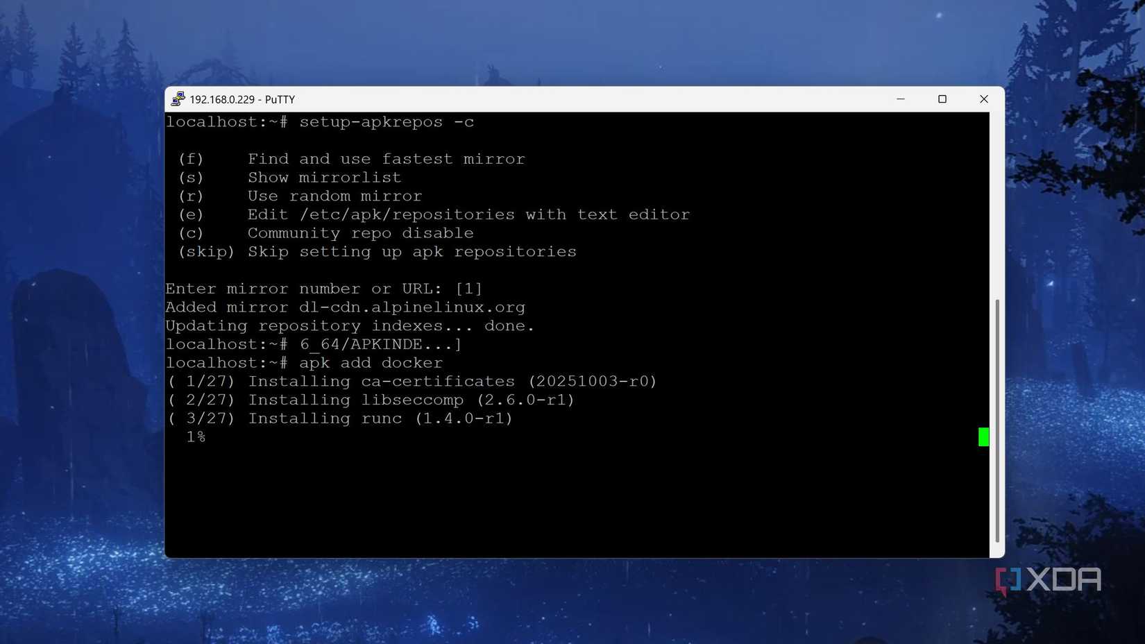 Alpine Linux is the perfect virtual machine OS that nobody talks about