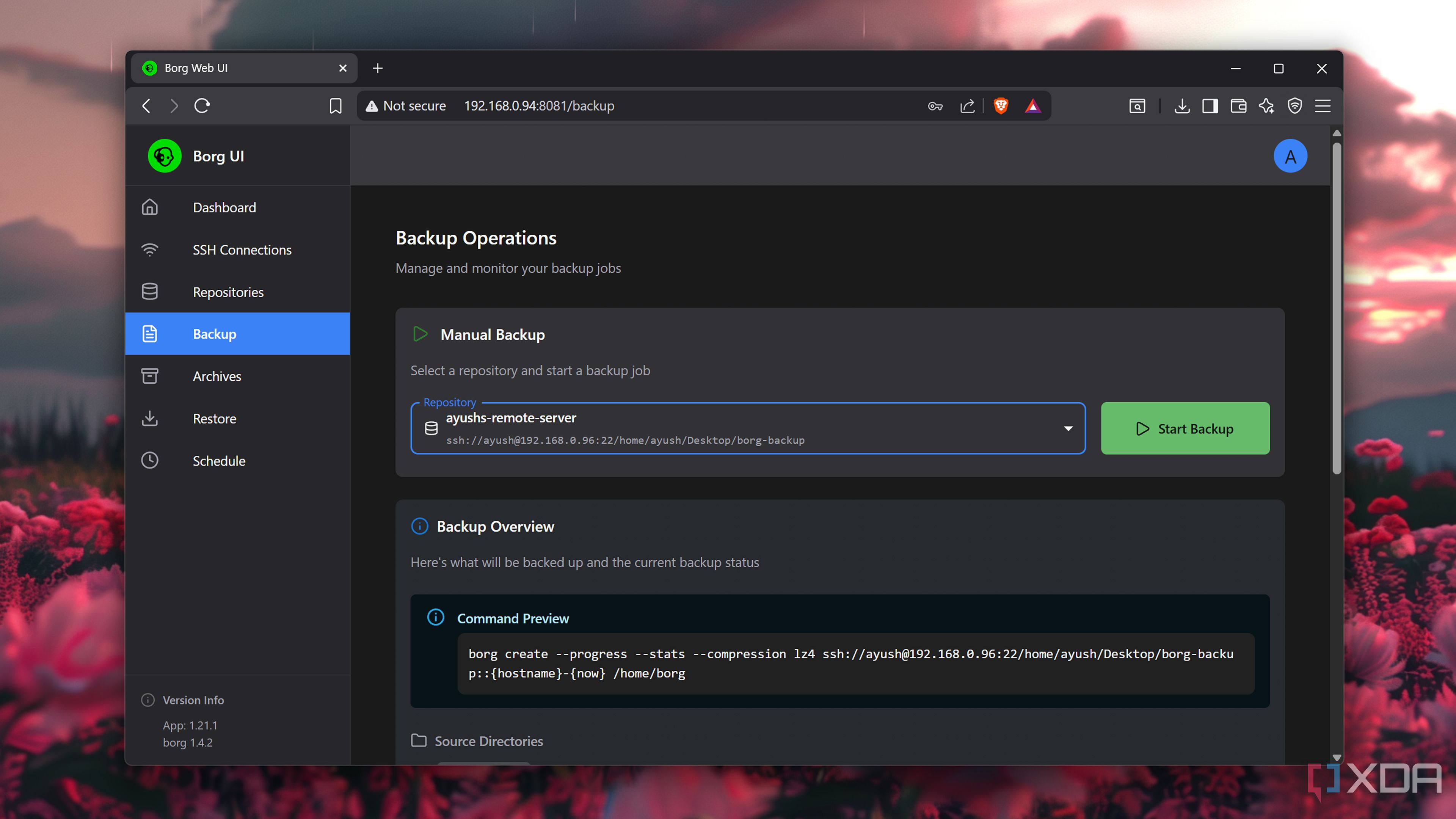 BorgBackup is great, but this self-hosted web UI makes it the best ...