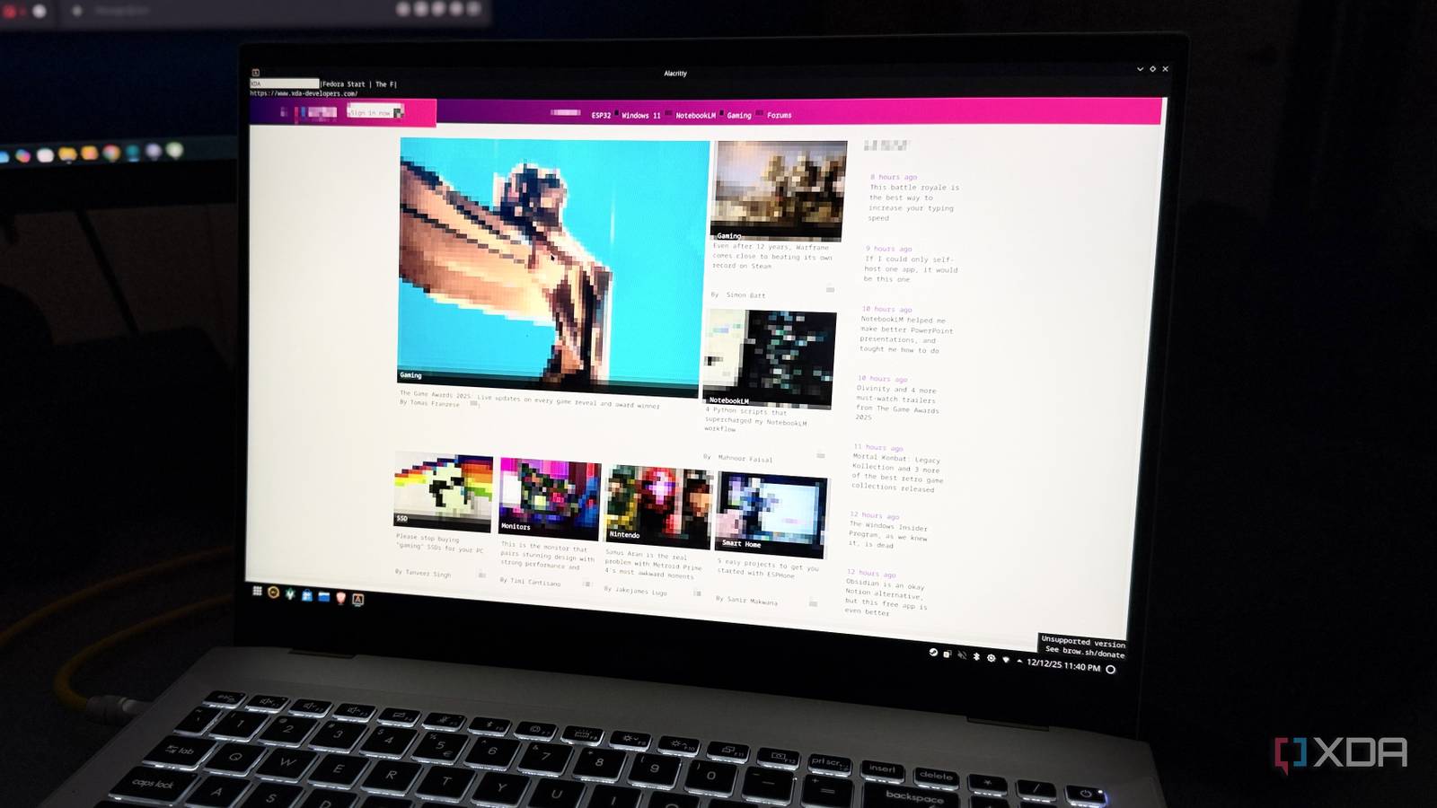 I tried using only terminal apps on Linux for a week
