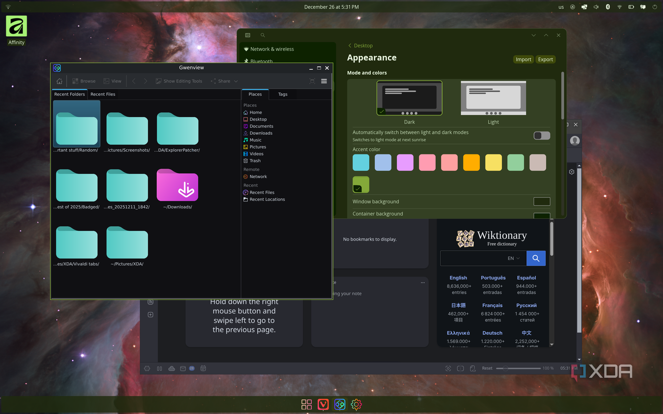 Linux Cosmic Ui COSMIC desktop surprised me, because it's the Linux DE I've been ...