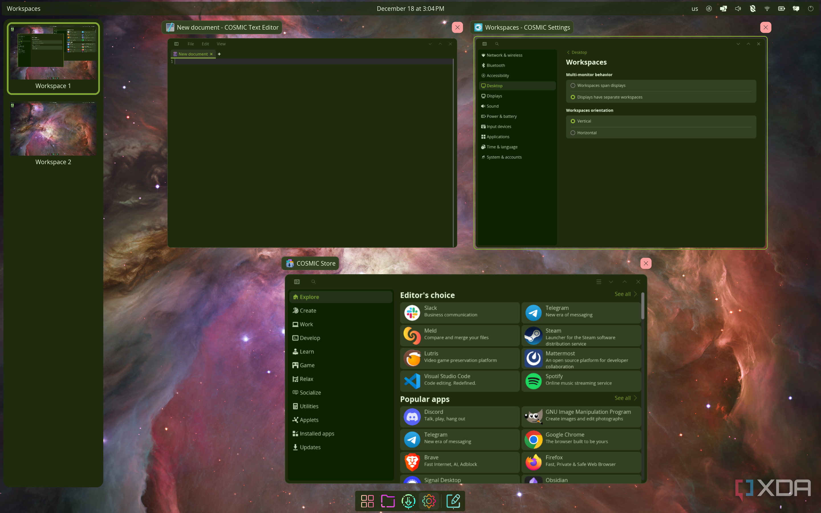 Cosmic Desktop Customization COSMIC desktop convinced me to leave GNOME, and I'm not looking back