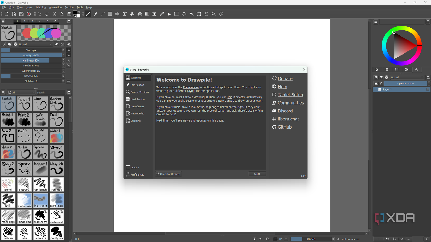 Drawpile I should have started using this open-source graphics tool before ...
