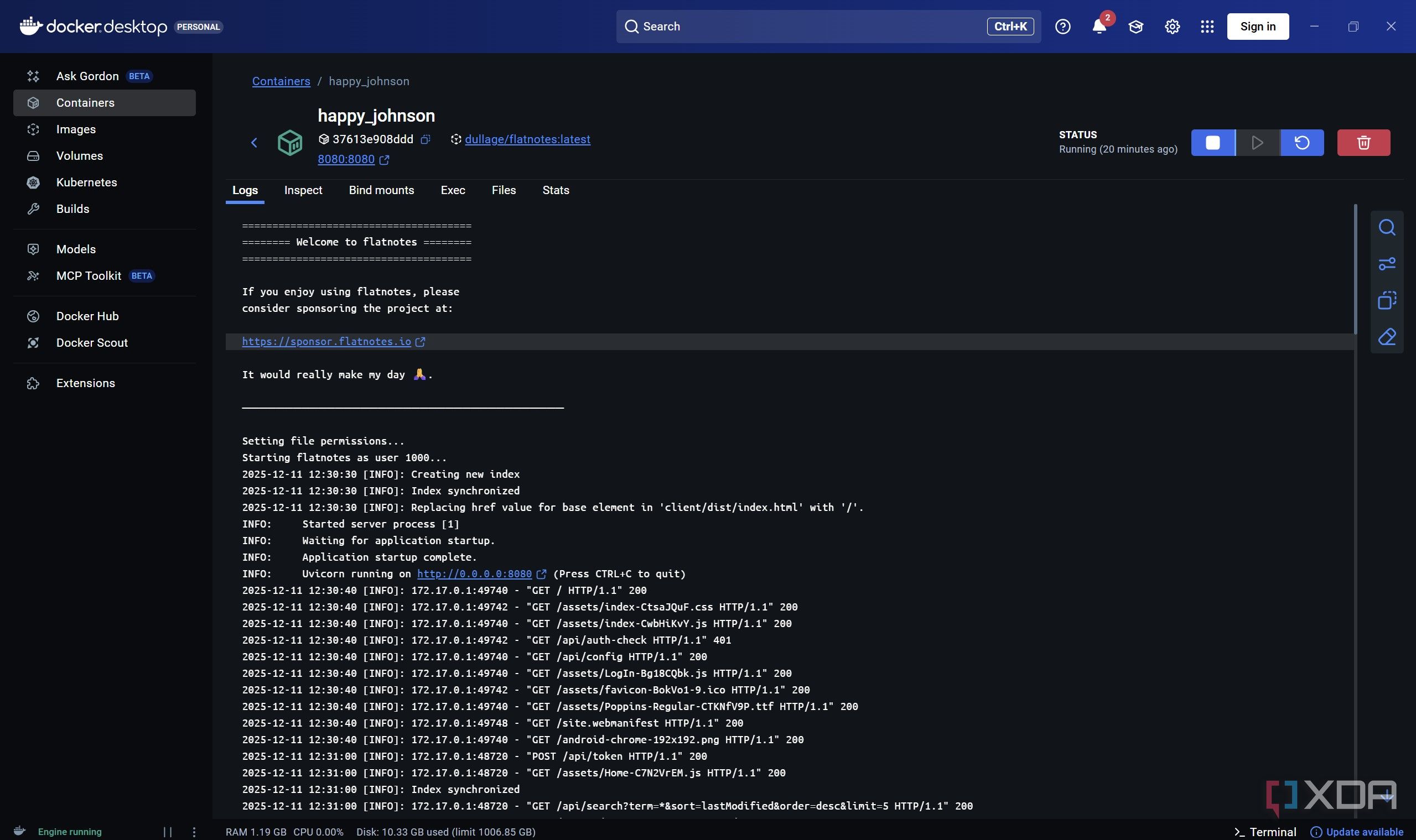 I use this self-hosted notes app for privacy-focused note-taking