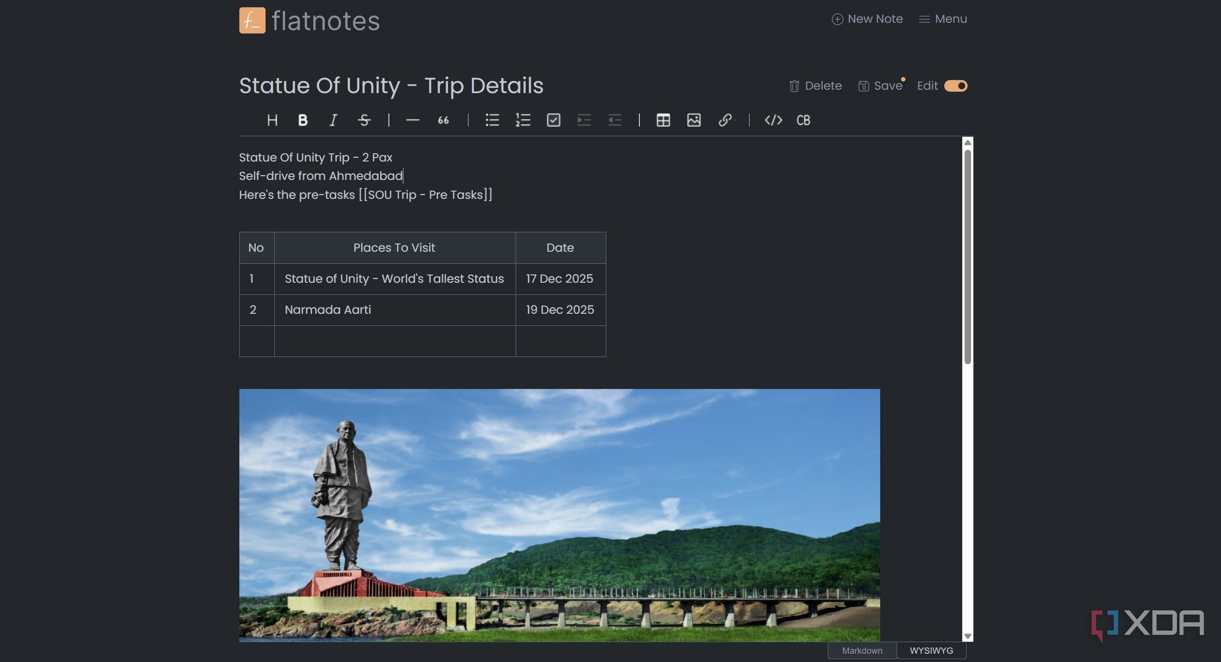 I use this self-hosted notes app for privacy-focused note-taking